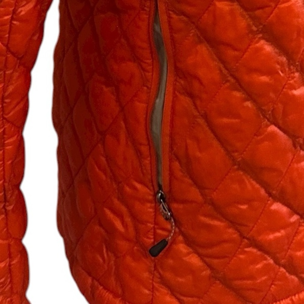 The North Face Women's Bright Orange Puffer Jacket - Picture 8 of 16